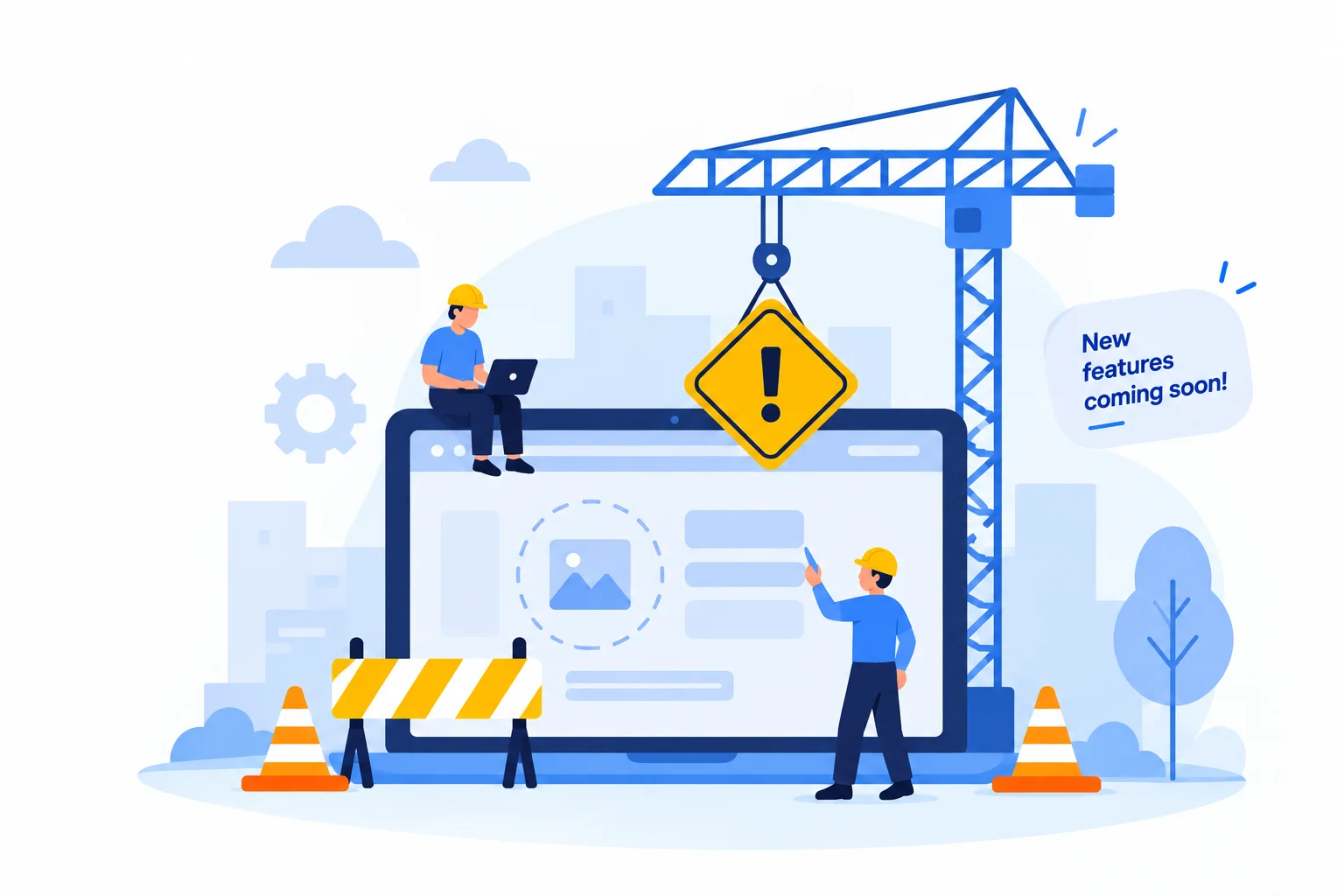 Fanlink under construction
